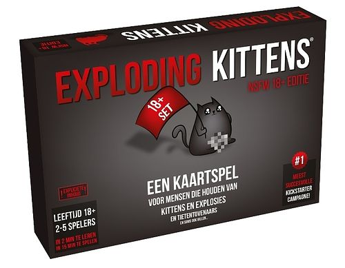 Foto van Exploding kittens kaartspel nsfw (nl)