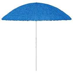 Foto van Vidaxl strandparasol 300 cm blauw