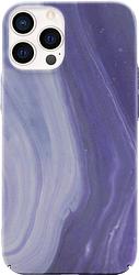 Foto van Bluebuilt purple marble hard case apple iphone 12 pro max back cover