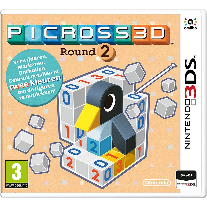 Foto van 3ds picross 3d round 2