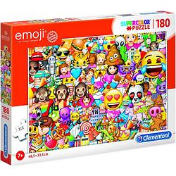 Foto van Clementoni legpuzzel emoji junior karton 180 stukjes