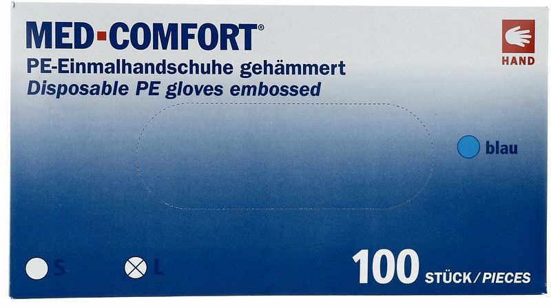 Foto van Med comfort handschoenen wegwerp