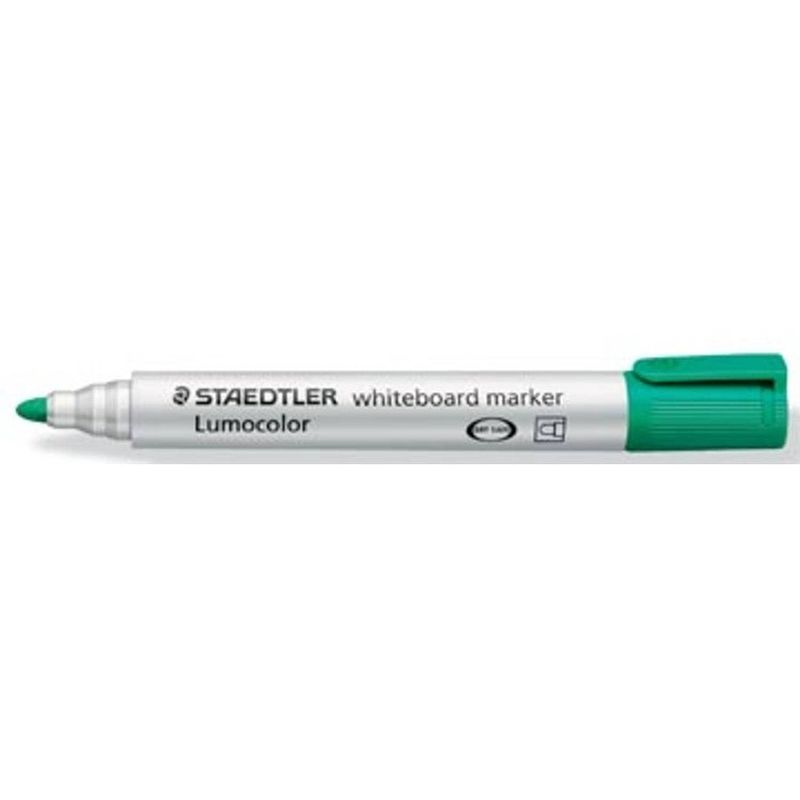 Foto van Staedtler lumocolor whiteboardmarker groen