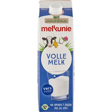 Foto van Melkunie volle melk 1l bij jumbo