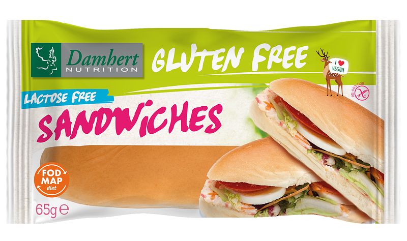 Foto van Damhert glutenfree sandwiches