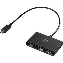 Foto van Hp inc. hp usb-c to usb-a hub usb-c (usb 3.2 gen 2) multiport hub