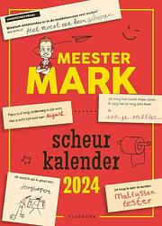 Foto van Meester mark scheurkalender 2024 - mark van der werf - paperback (9789021684413)