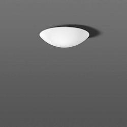 Foto van Rzb 211011.002 flat basic a60/2x75w,e27 plafondlamp e27 75 w wit