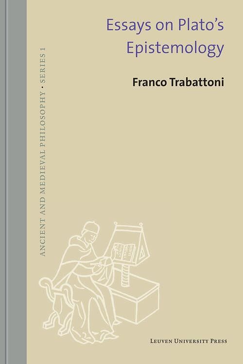 Foto van Essays on plato's epistemology - franco trabattoni - ebook (9789461661951)