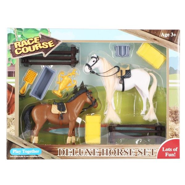 Foto van Paarden speelset met accessoires