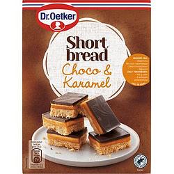 Foto van Dr. oetker shortbread chocolade & karamel 280g bij jumbo