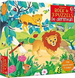 Foto van Boek & 3 puzzels de dierentuin - puzzel;puzzel (9781474974349)