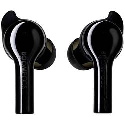 Foto van Boompods bassline go in ear oordopjes bluetooth zwart headset, volumeregeling, bestand tegen zweet, touchbesturing