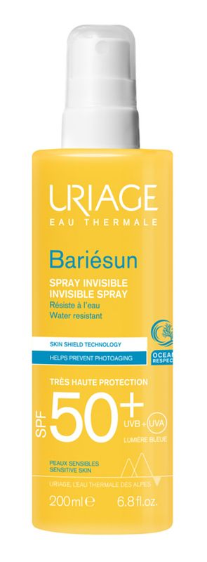 Foto van Uriage bariesun onzichtbare spray spf50+