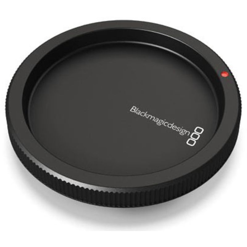 Foto van Blackmagic design body cap pl beschermkap voor 16 en 35 mm sensoren