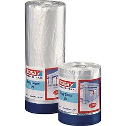 Foto van Tesa easy cover® 4369 uv 04369-00010-02 afdekfolie tesa easy cover 4369 transparant (l x b) 14 m x 1.4 m 1 stuk(s)