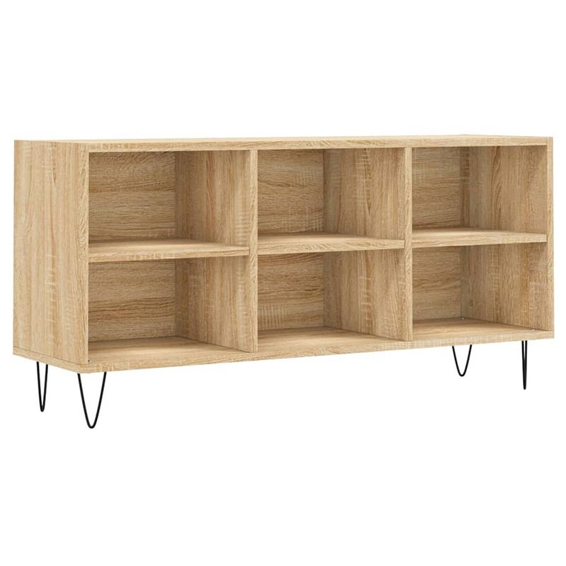 Foto van Vidaxl tv-meubel 103,5x30x50 cm bewerkt hout sonoma eikenkleurig