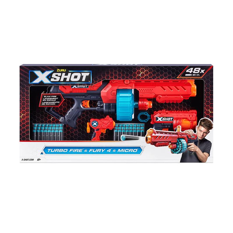 Foto van X-shot excel combo pack blasterset