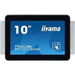 Foto van Iiyama prolite tf1015mc touchscreen monitor energielabel: e (a - g) 25.7 cm (10.1 inch) 1280 x 800 pixel 16:10 25 ms vga, hdmi, displayport, jackplug va led