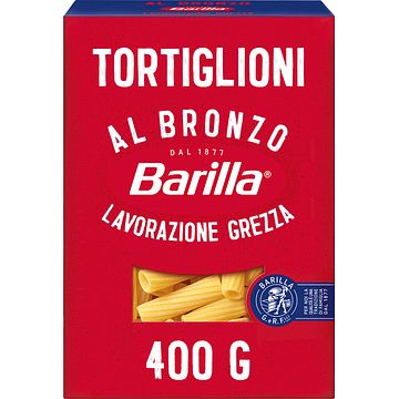 Foto van Barilla tortiglioni al bronzo lavorazione grezza 400g bij jumbo