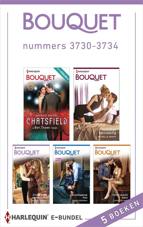 Foto van Bouquet e-bundel nummers 3730-3734 (5-in-1) - amy andrews - ebook (9789402523911)