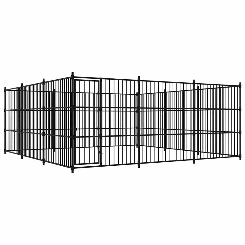 Foto van Vidaxl hondenkennel voor buiten 450x450x185 cm