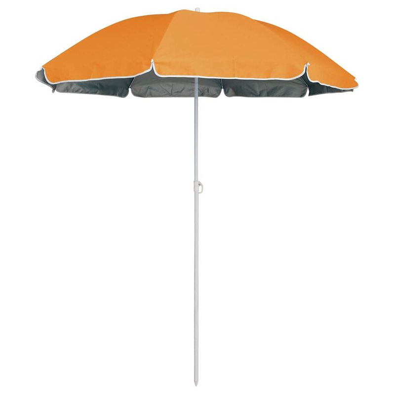 Foto van Eurotrail strandparasol upf 50+ oranje