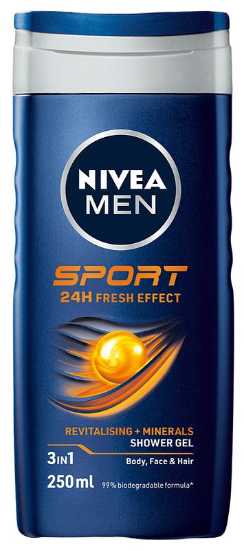 Foto van Nivea men sport shower gel 250ml bij jumbo