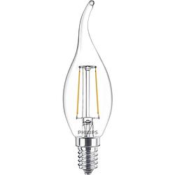 Foto van Philips led lamp e14 2w kaars filament