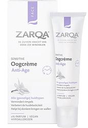 Foto van Zarqa sensitive oogcrème anti-age met dode zee mineralen