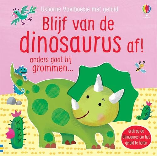 Foto van Blijf van de dinosaurus af! - kartonboekje;kartonboekje (9781474981576)