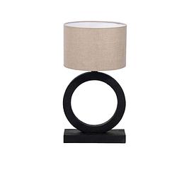 Foto van Giga meubel - tafellamp zwart - 30cm - tafellamp nils