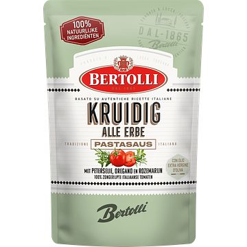 Foto van Bertolli kruidig pastasaus 460g bij jumbo