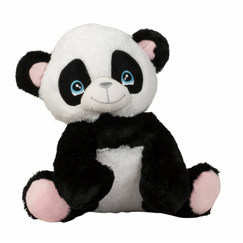 Foto van Panda beer knuffel van zachte pluche - speelgoed dieren - 30 cm - knuffeldier