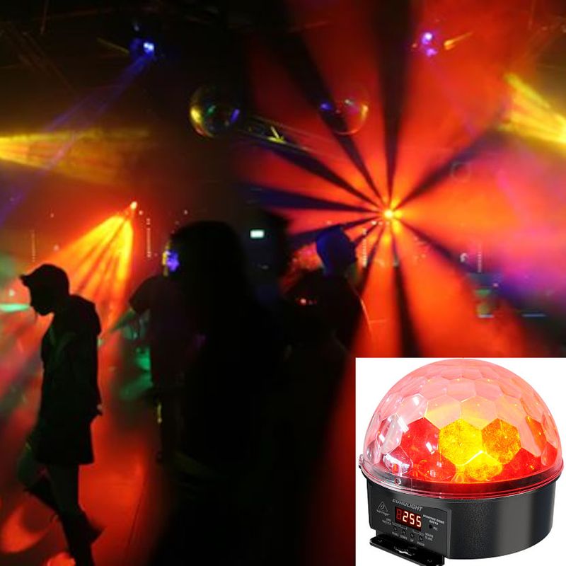 Foto van Behringer eurolight diamond dome dd610 led lichteffect met afstandsbediening