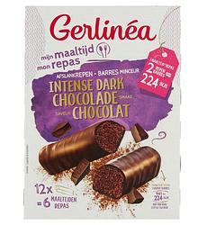 Foto van Gerlinéa maaltijdreep intense dark chocolade