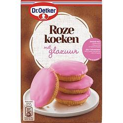 Foto van Dr. oetker roze koeken bakmix 420g bij jumbo