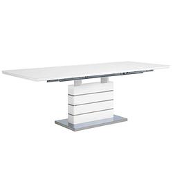 Foto van Beliani hamler - eettafel-wit-mdf