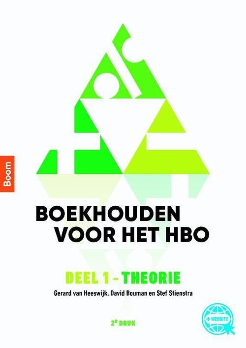 Foto van Boekhouden voor het hbo deel 1. theorieboek - gerard van heeswijk - paperback (9789024424788)