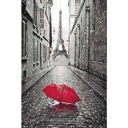 Foto van Grupo erik paris umbrella red poster 61x91,5cm