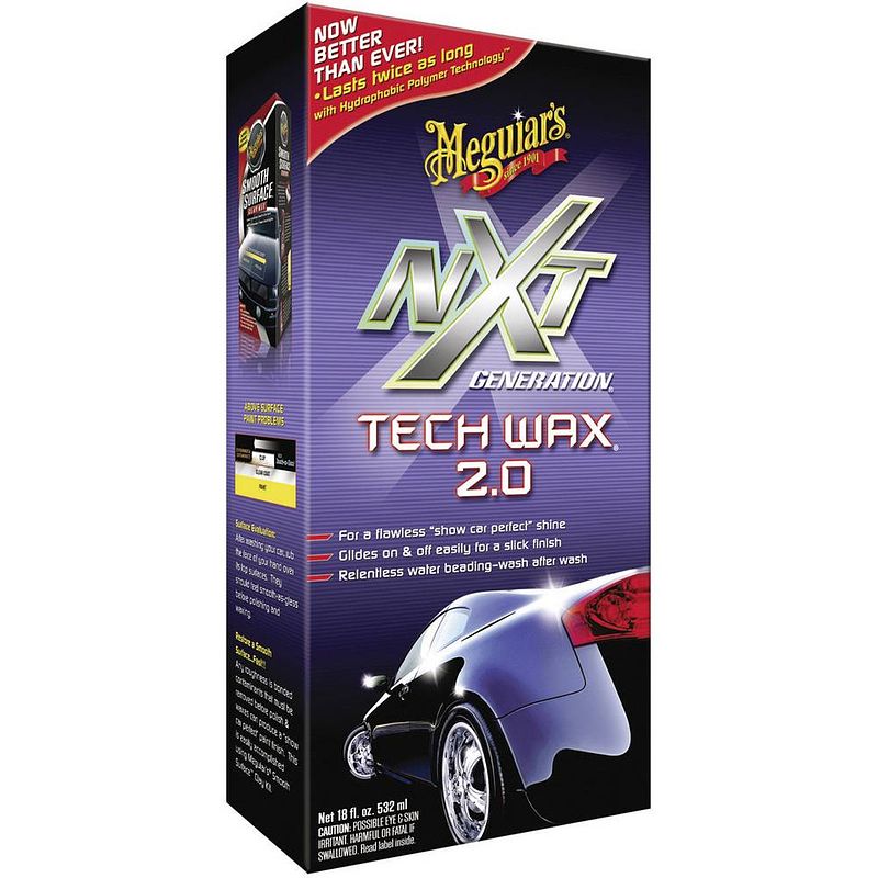 Foto van Meguiars nxt tech wax 2.0 650041 autowax 532 ml