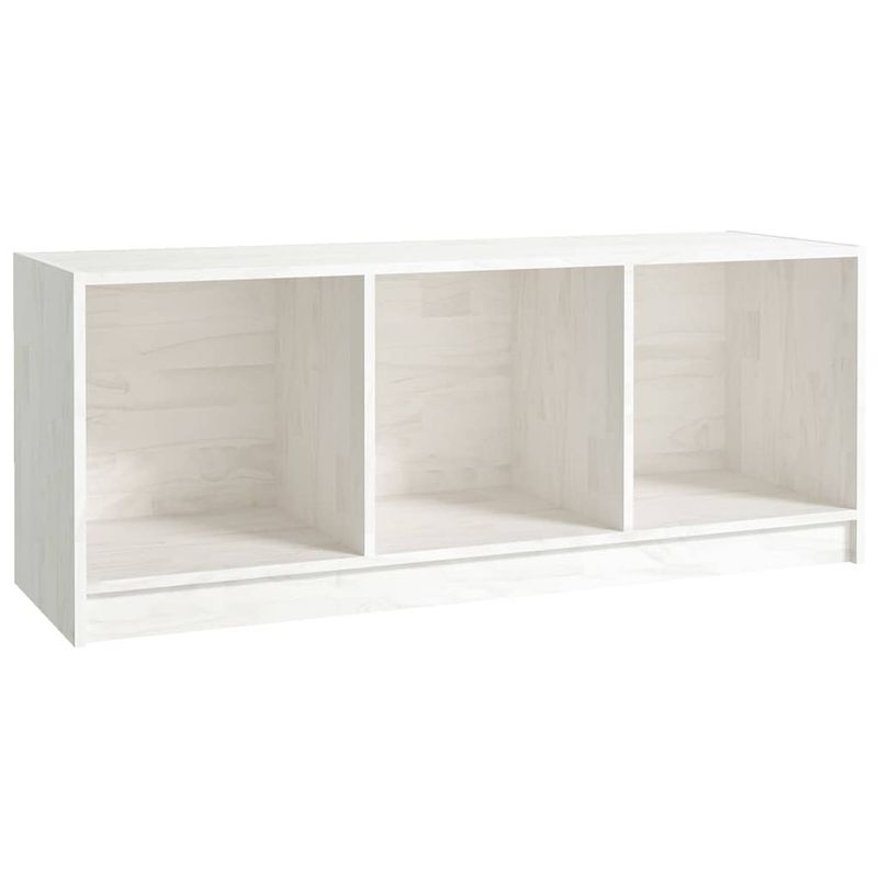 Foto van The living store hifi-kast - massief grenenhout - 104x33x41 cm