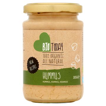 Foto van Biotoday hummus 185g bij jumbo