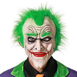 Foto van Halloween/horror verkleed masker - the joker - clown - volwassenen - latex - verkleedmaskers