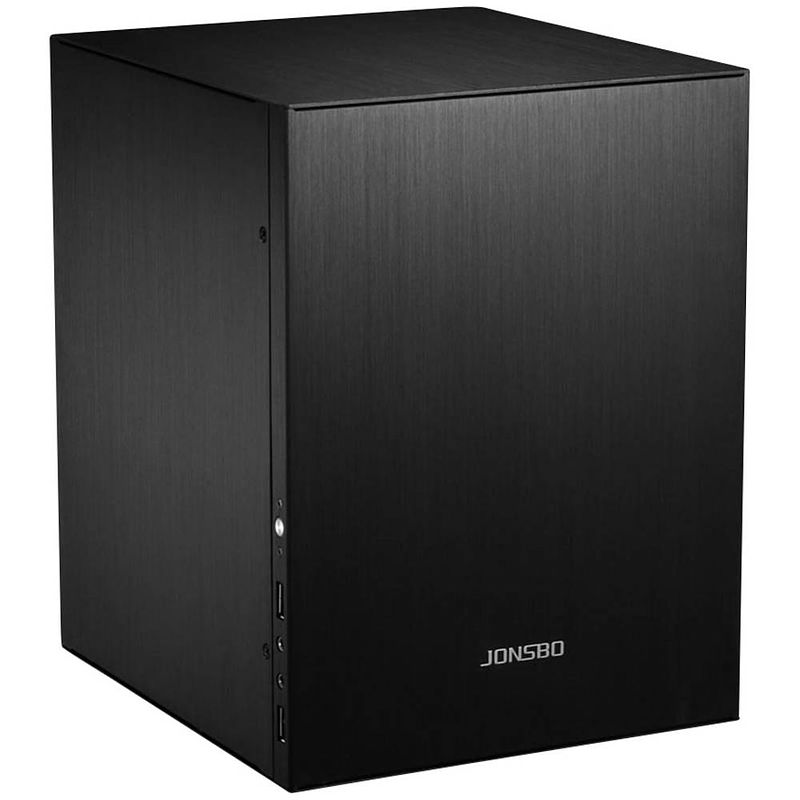 Foto van Jonsbo c2 black mini-tower pc-behuizing, gaming-behuizing zwart