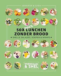 Foto van 50 x meer lunchen zonder brood - jennifer & sven - hardcover (9789043925020)