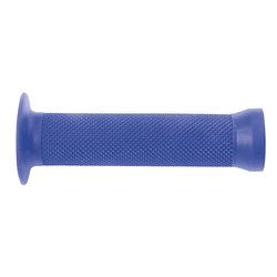 Foto van M-wave handvat bmx 130 mm rubber blauw 2 stuks