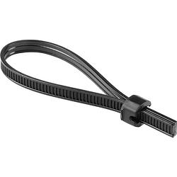 Foto van Hellermanntyton strap black ats3080-pa66hirhsuv-bk sluitband 102-66110 bundel-ø (bereik) 80 mm (max) uv-stabiel, stootbestendig, hittebestendig zwart 500 m