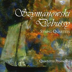 Foto van Szymanowski & debussy: string quartets - cd (5028421947440)