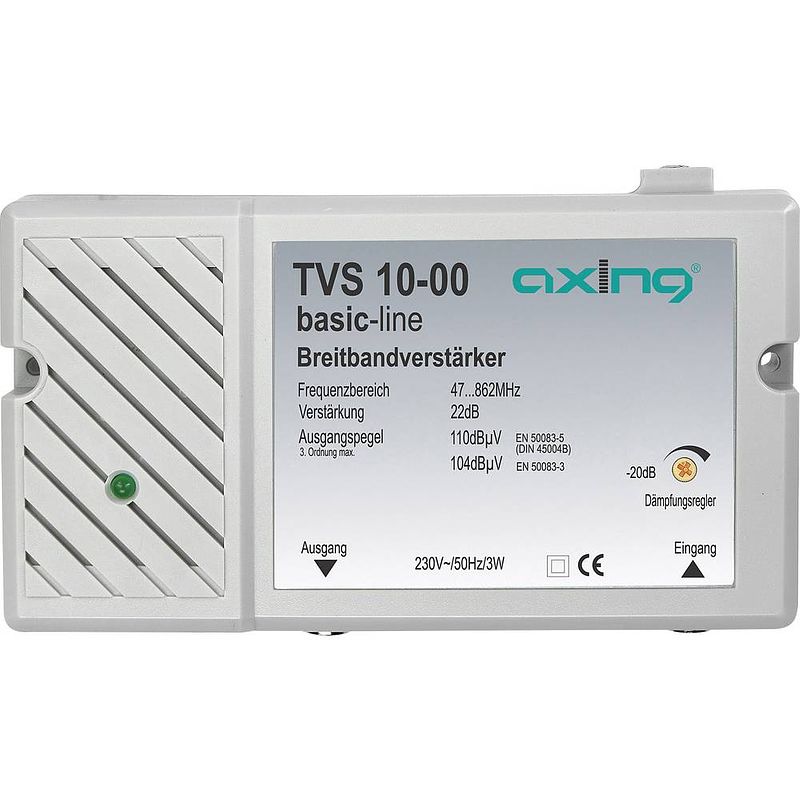 Foto van Tvs 10 frequentiebereik: 47 - 862 mhz